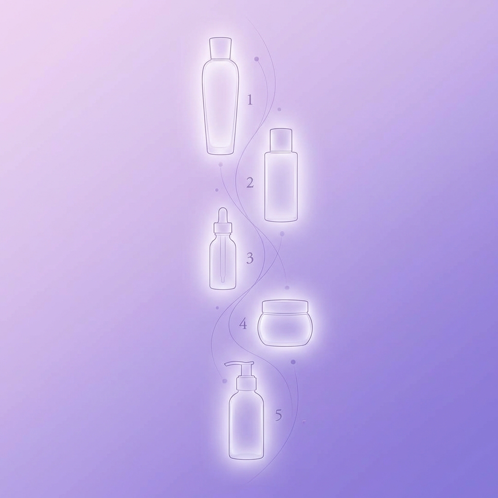 Skincare routine order and layering guide